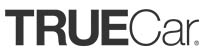 Grayscale TrueCar logo.