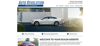 AR Standard 01 website template thumbnail sample.