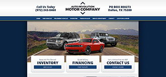 AR Standard 02 website template thumbnail sample.