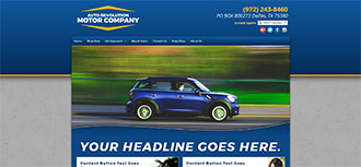 AR Standard 04 website template thumbnail sample.