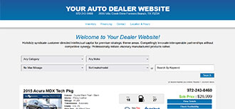 AR Basic 03 website template thumbnail sample.