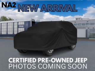 Jeep Certified Pre-Owned program background for new arrivals coming soon